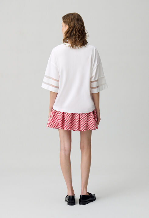 T-shirt coton oversize
