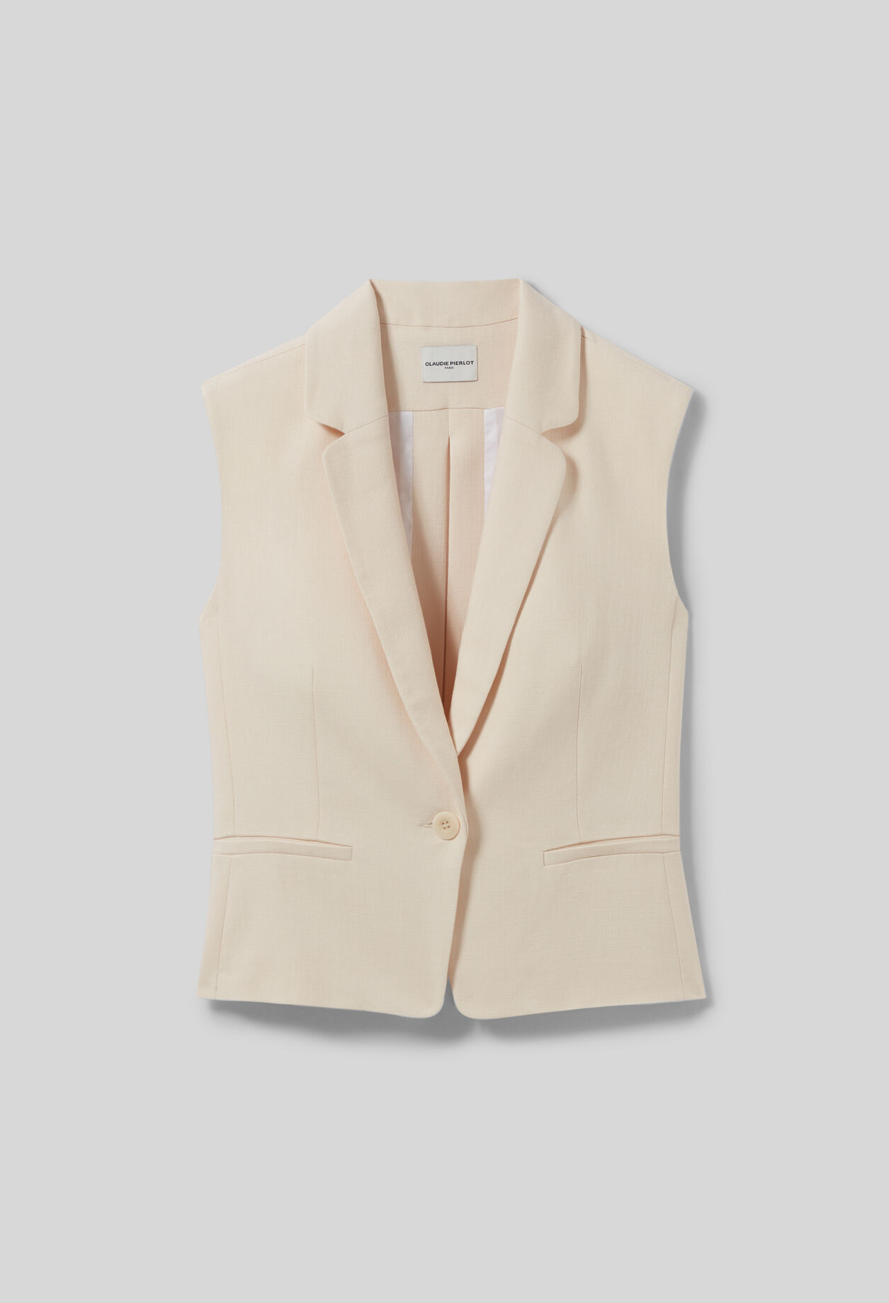 Veste de tailleur sans manches
