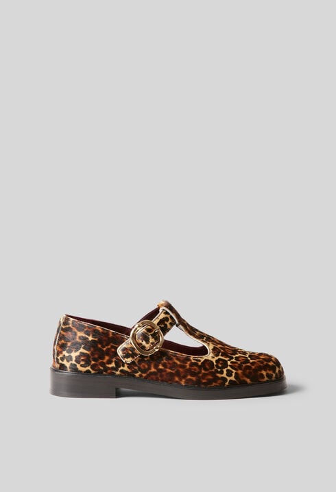 Babyschuhe Leder Leopardenmuster