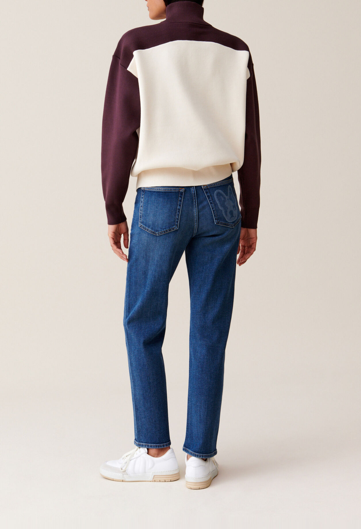 Sweatshirt Minimum mit Stehkragen