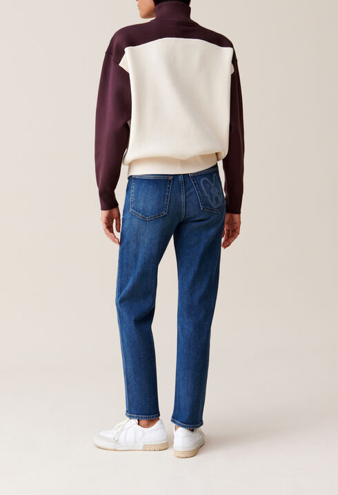 Sweatshirt Minimum mit Stehkragen