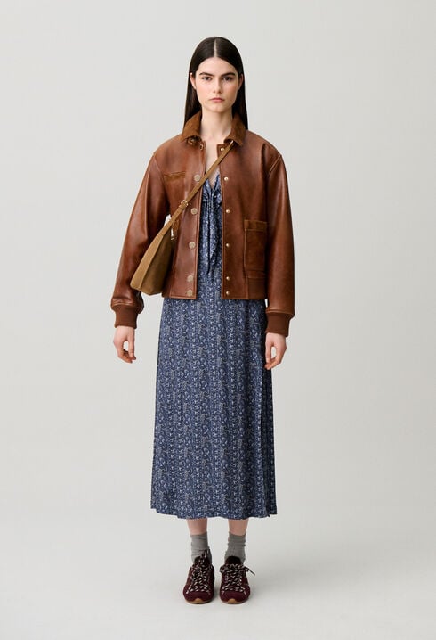 Robe fluide imprim&eacute;e
