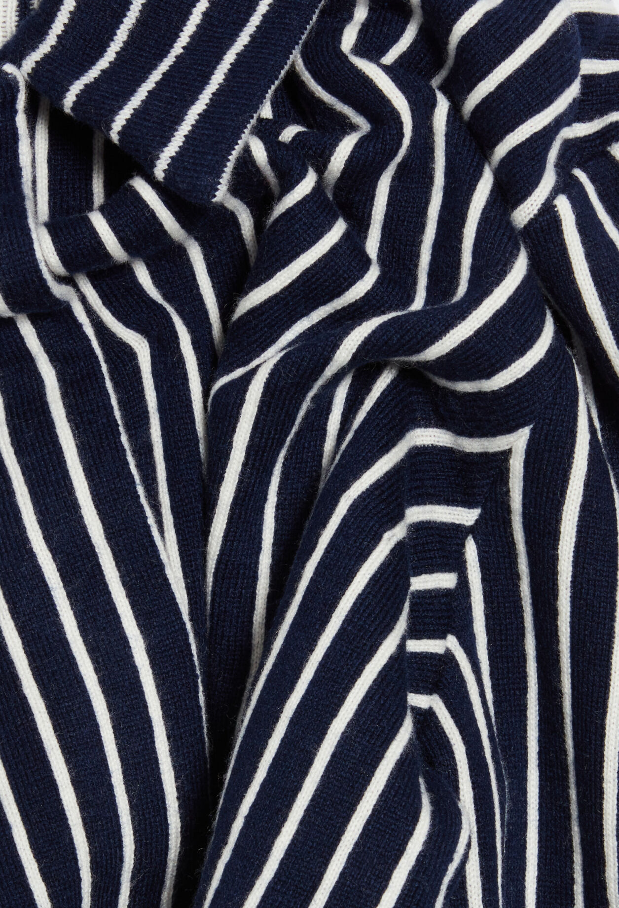 Gestreifter Strick-Cardigan