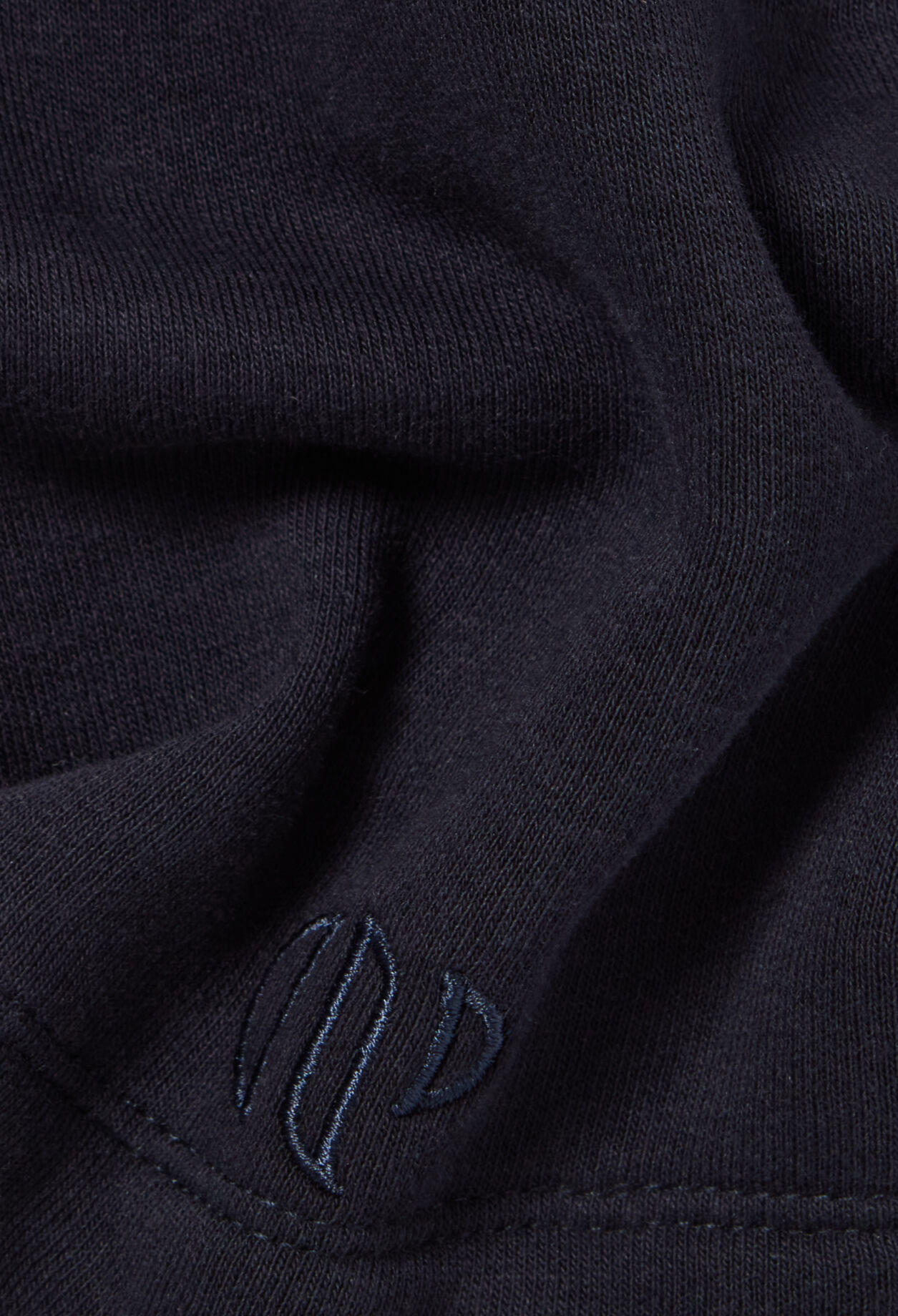 Sweatshirt capuche marine