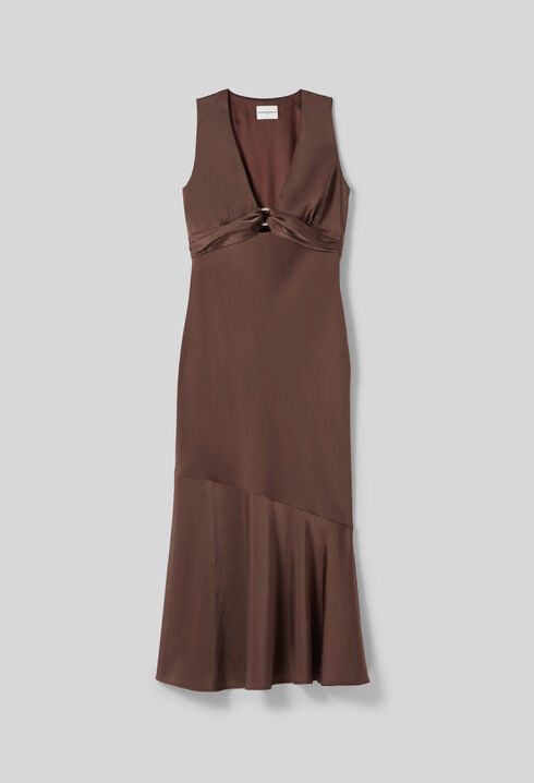 Fließendes Maxikleid