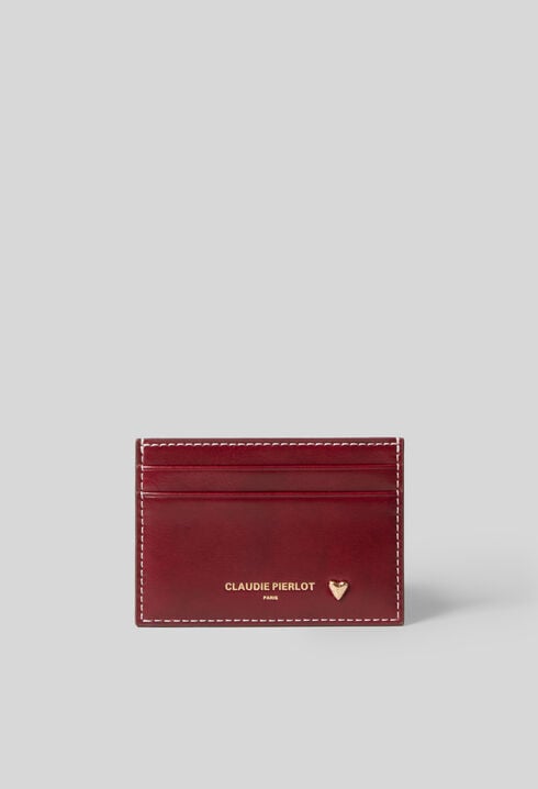 Porte-cartes cuir