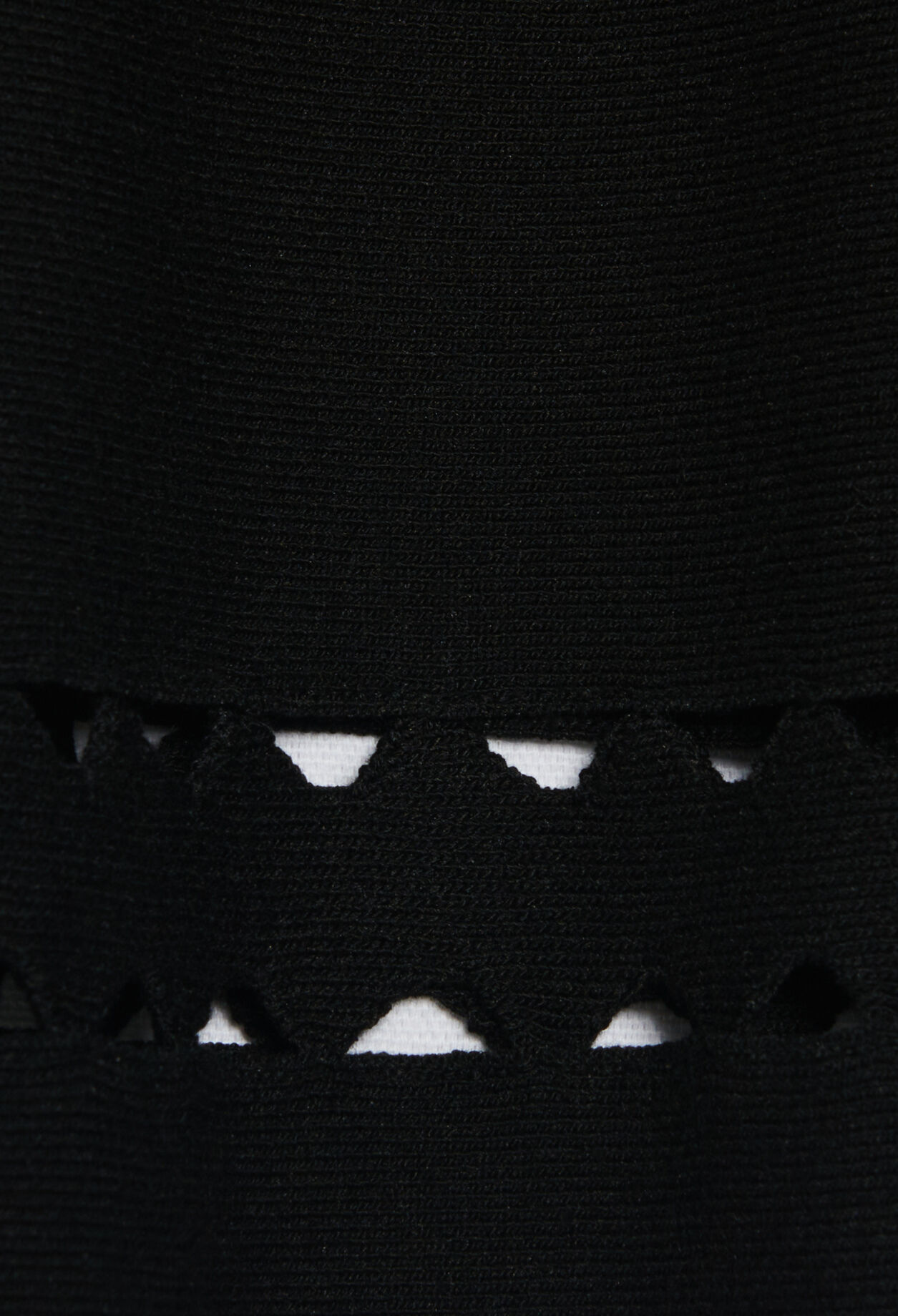 Jupe maille noire