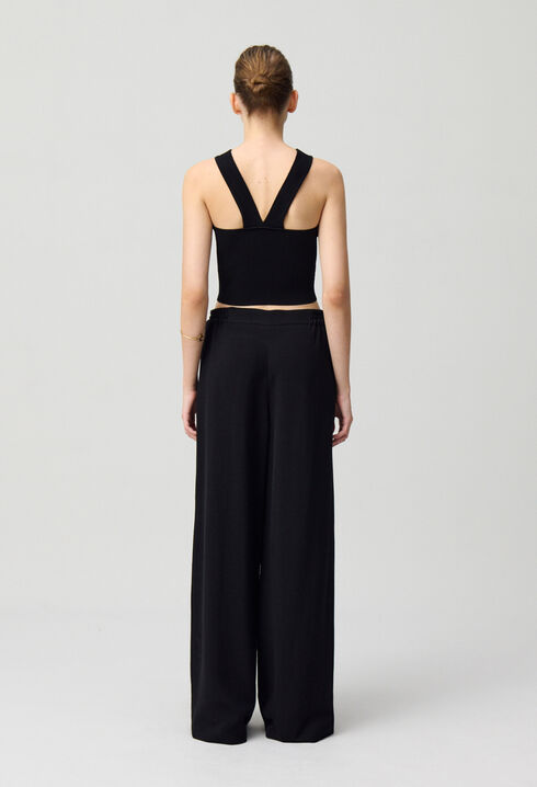 Top fine maille noeud