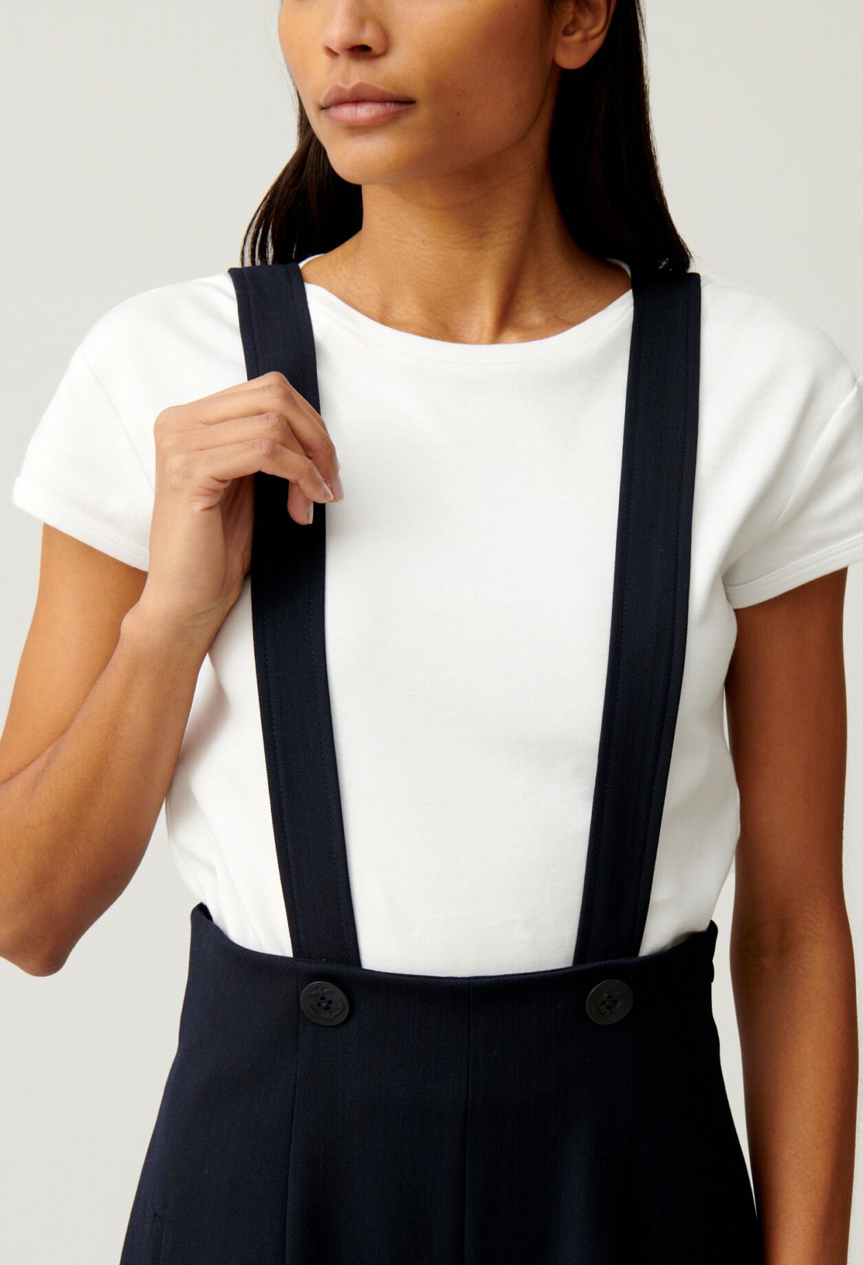 Trägerhose Marineblau