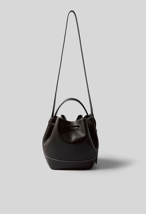 Leather Bucket Bag
