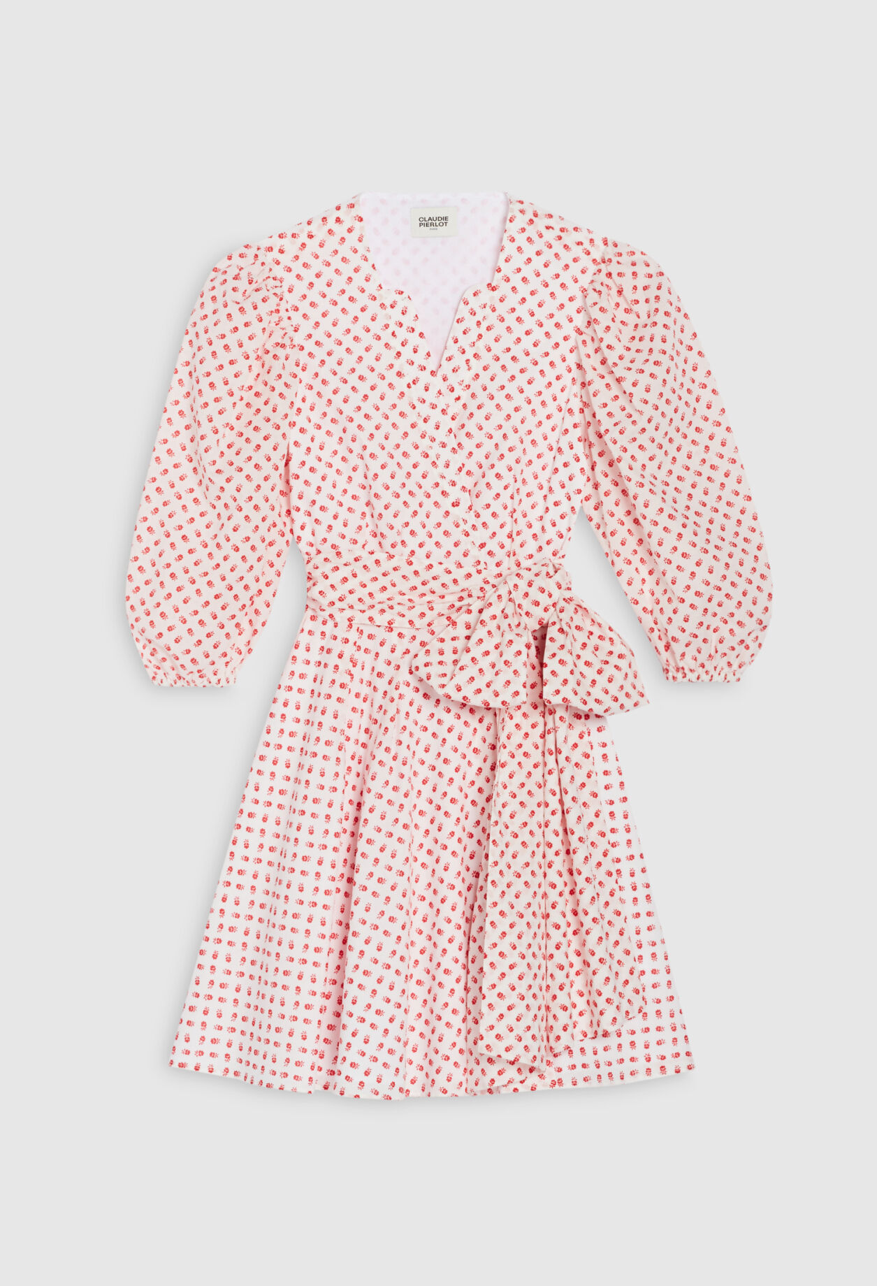 Kurzes Wickelkleid