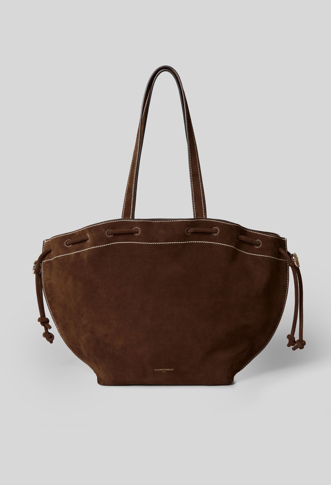 Sac cabas cuir suède