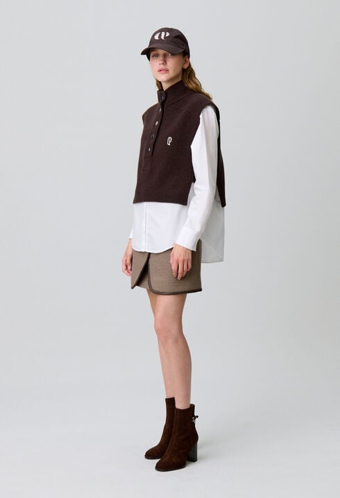 Sleeveless Knit Top