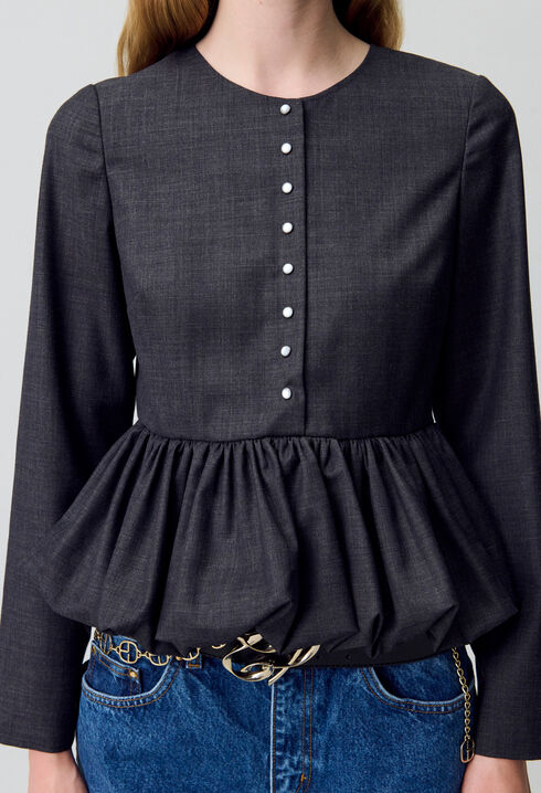 Top peplum