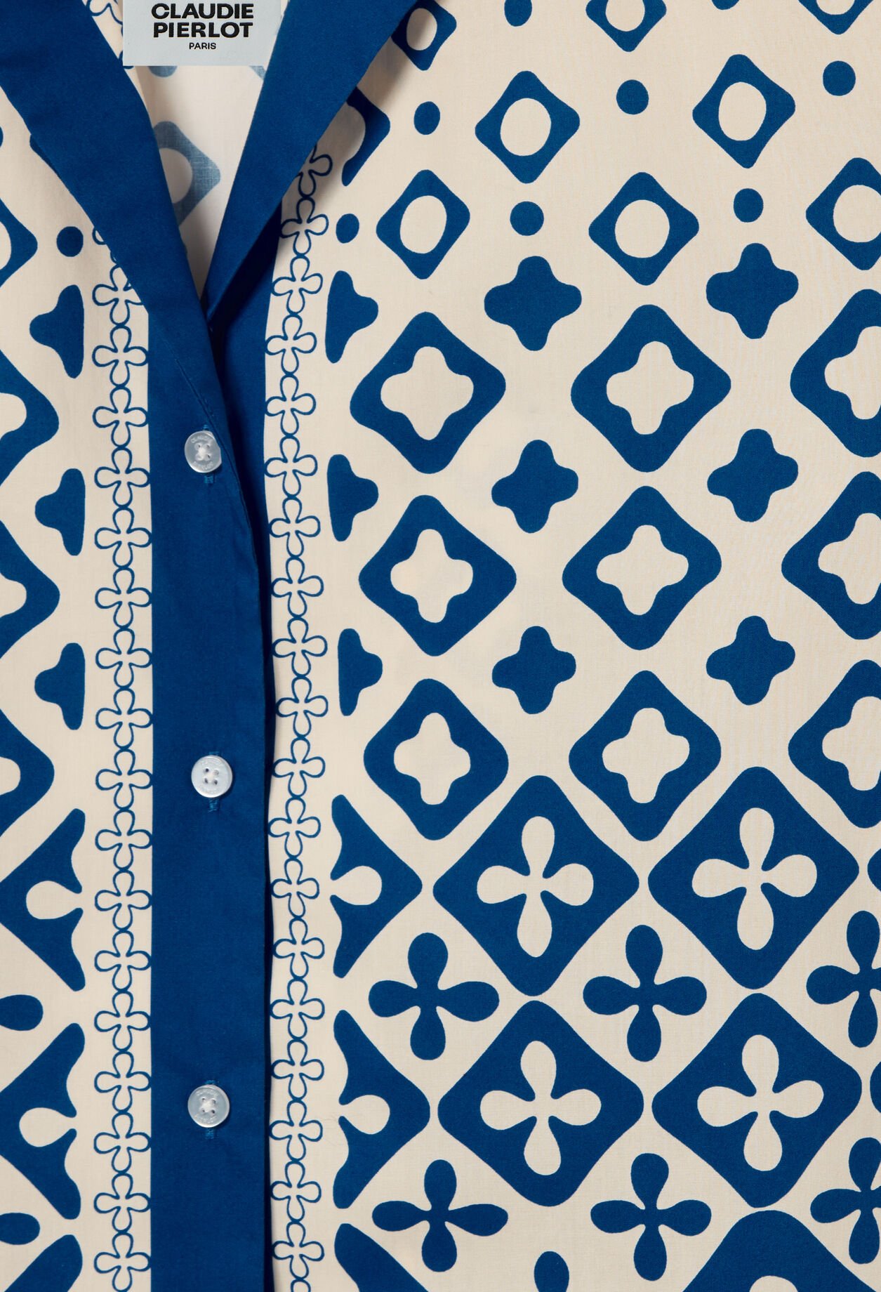 Printed Fluid Shirt