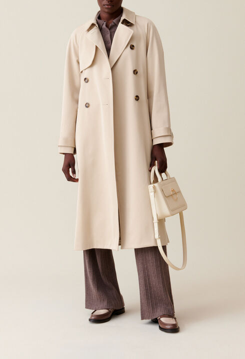 Klassischer 7/8-Trenchcoat