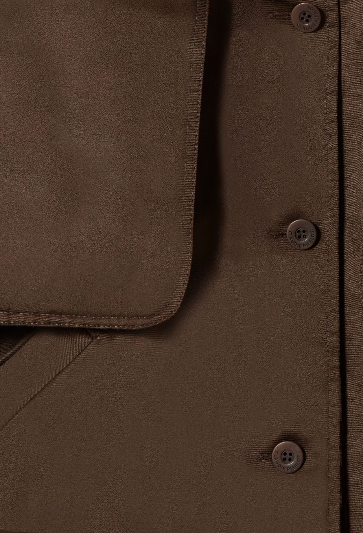 Blouson satin&eacute;