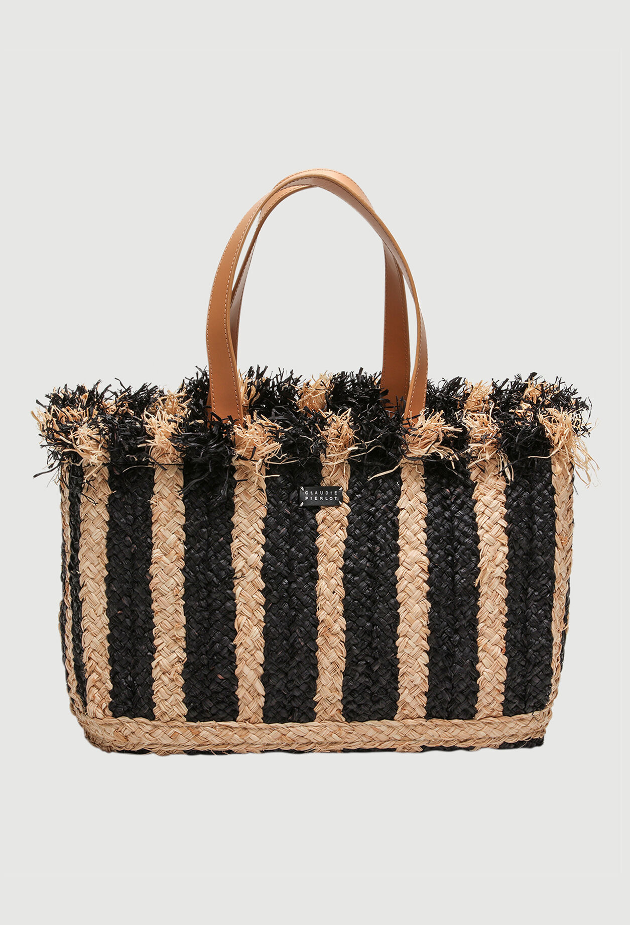 Sac paille claudie pierlot discount