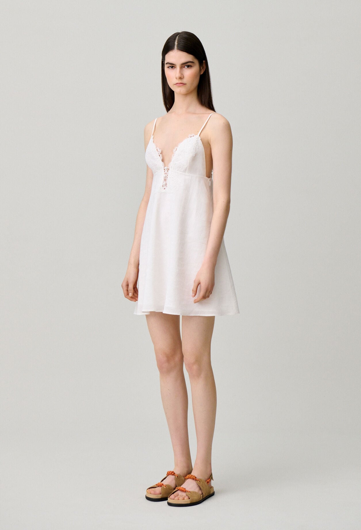 Short lace dress