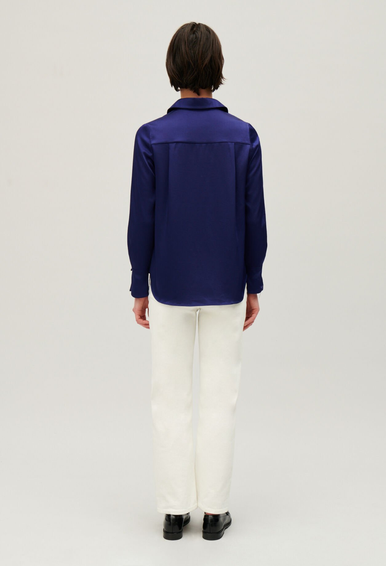 Blouse fluide plissée