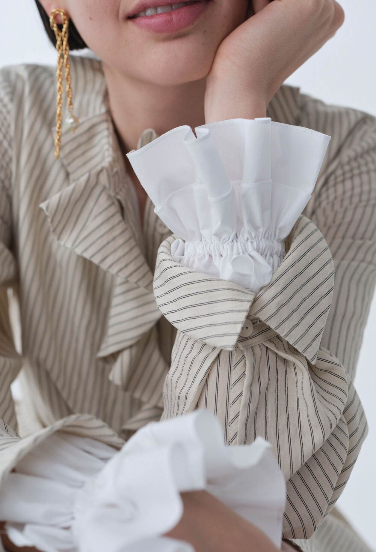 Shirred Cuff Detail