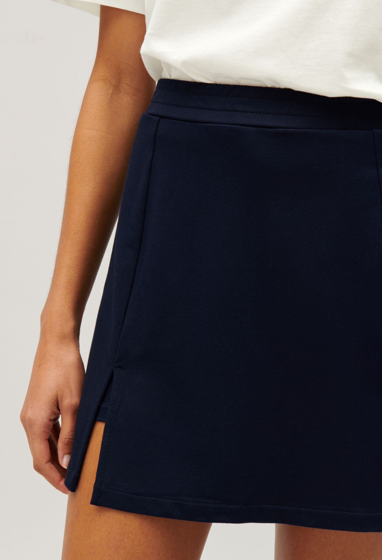 Navy blue tennis skirt