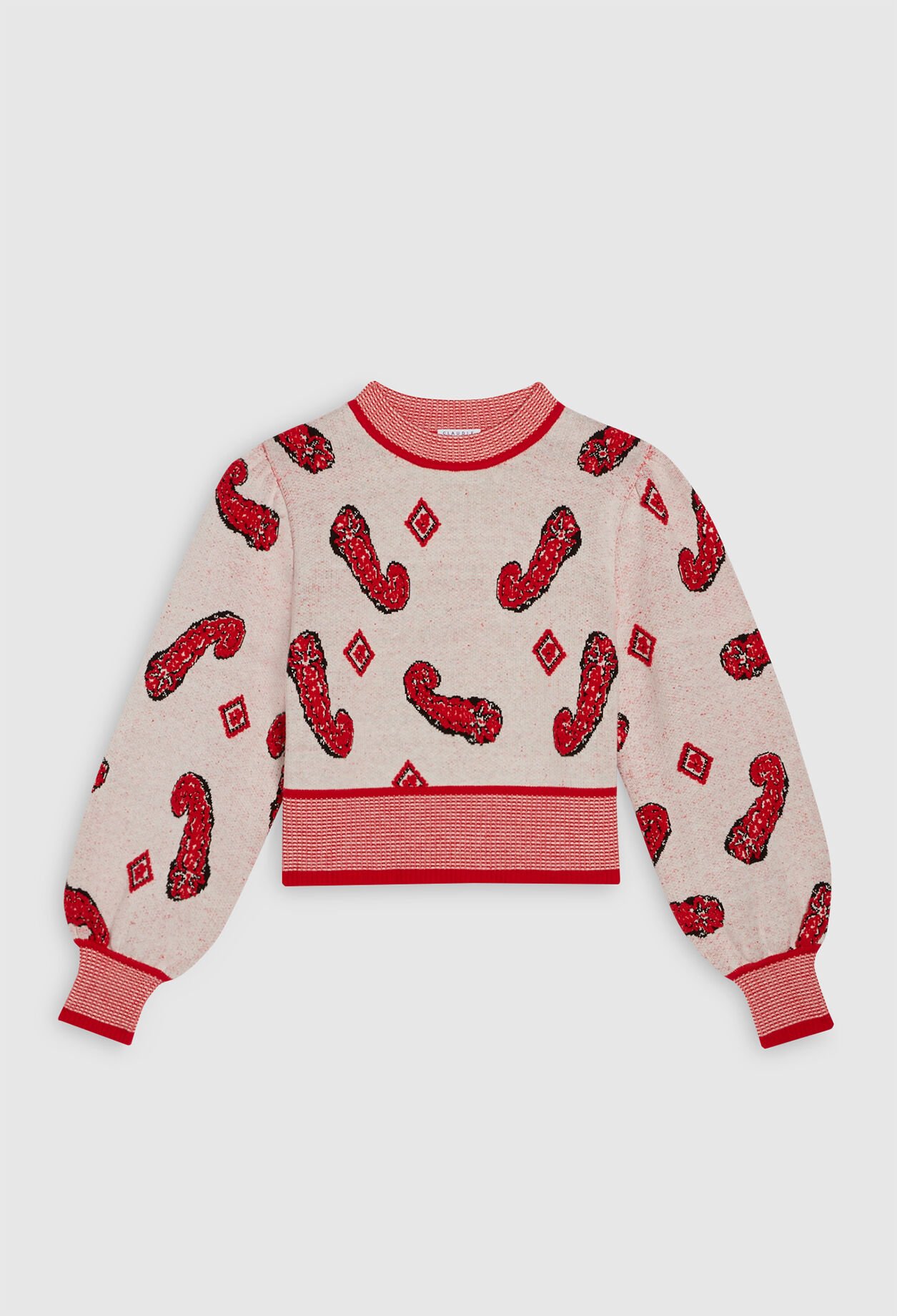 Paisley pattern jumper