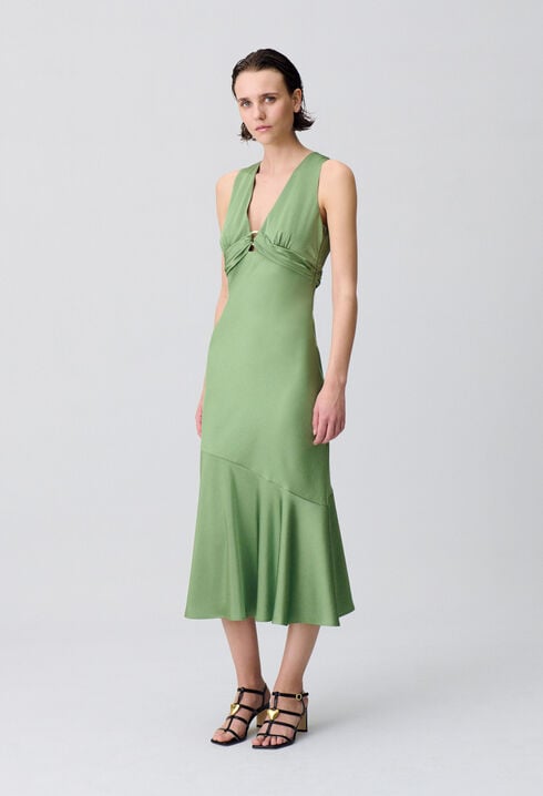 Fließendes Maxikleid