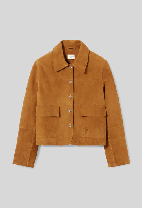 Wildlederjacke
