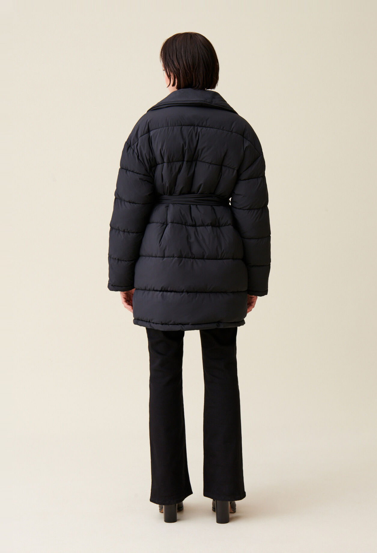 Steppjacke mit Schalkragen