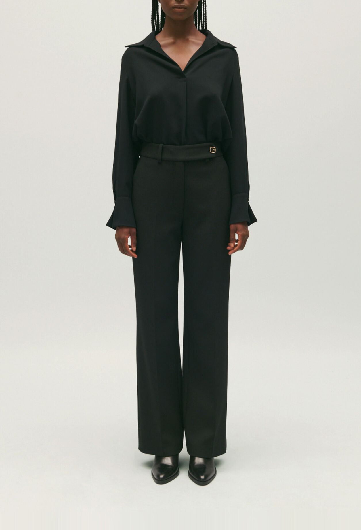 Blouse fluide noire 