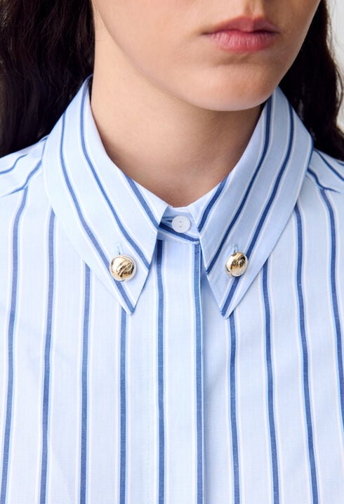 Oversized Striped Shirt