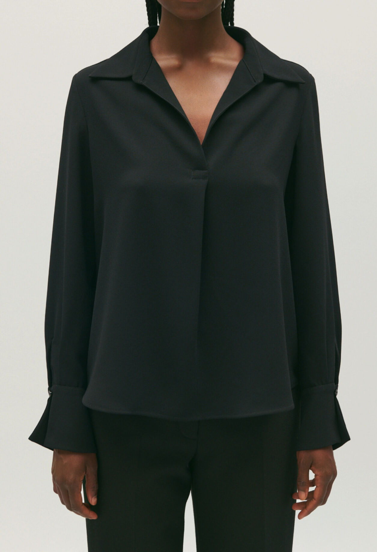 Blouse fluide noire 