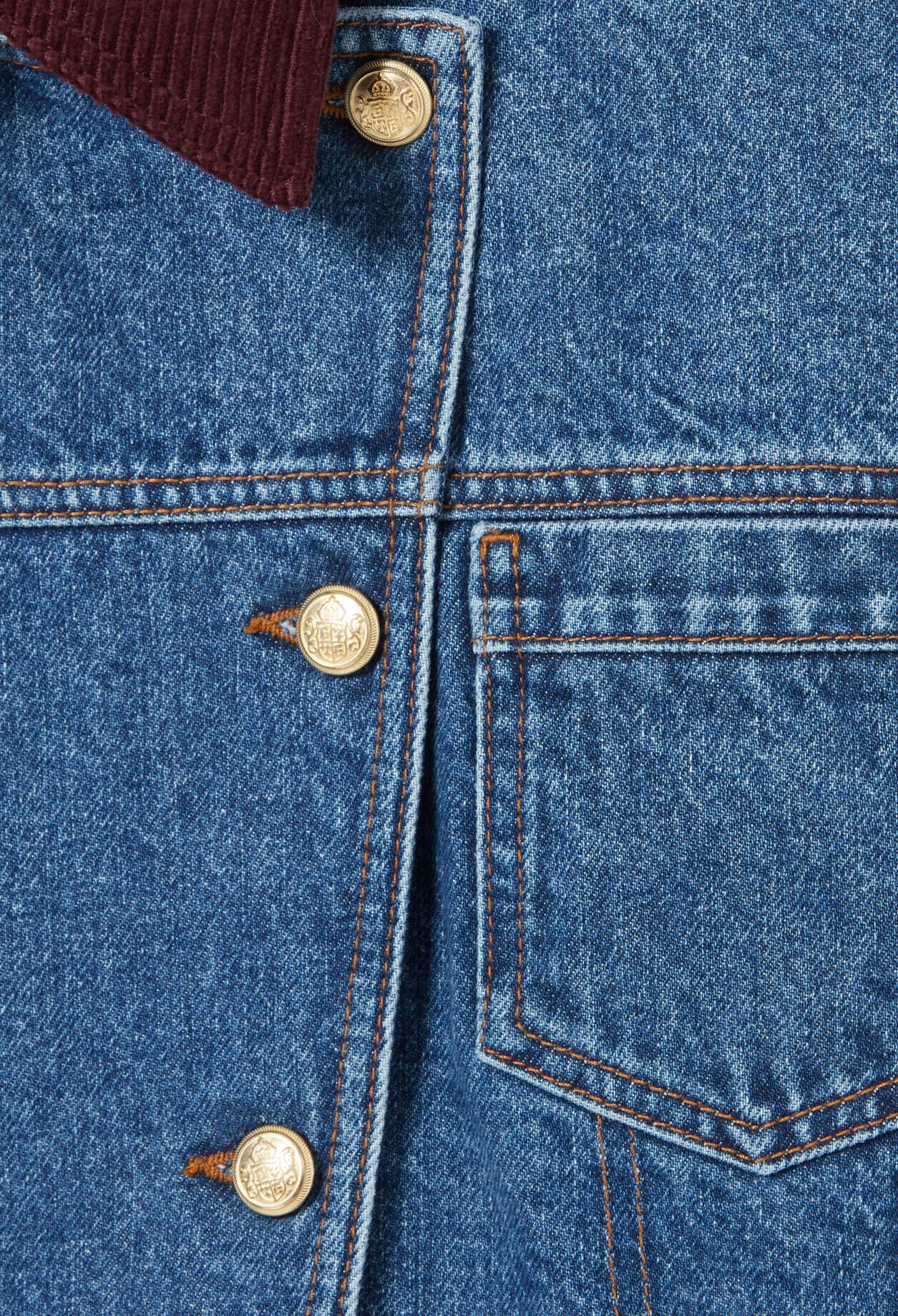 Denim Biker Jacket