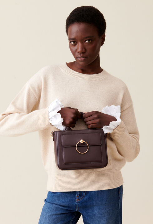 Anouck Tasche Glattleder Kette