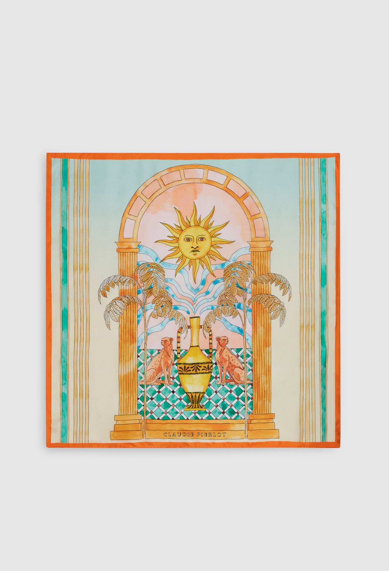Silk scarf