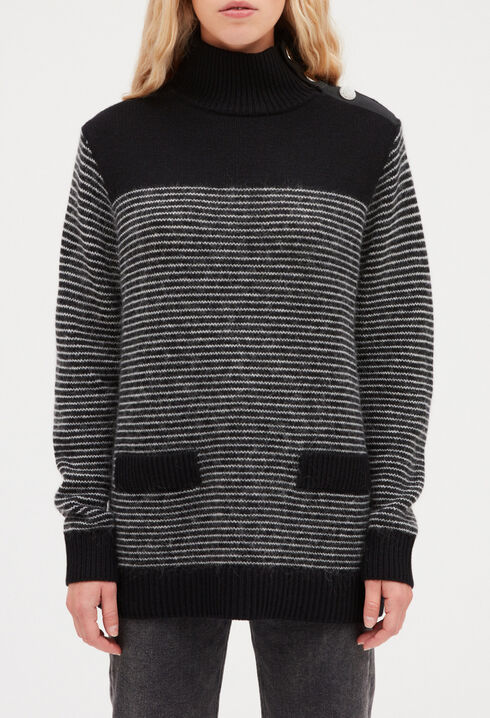 Gestreifter Pullover Strick