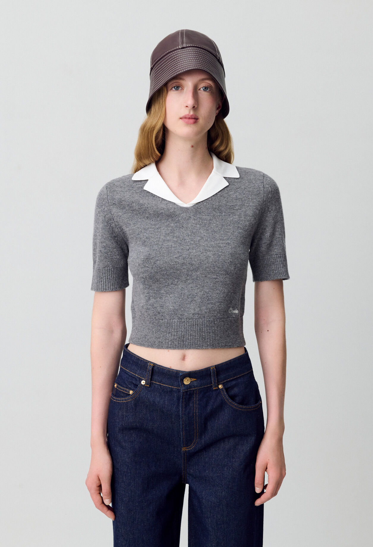Pull ajusté maille fine