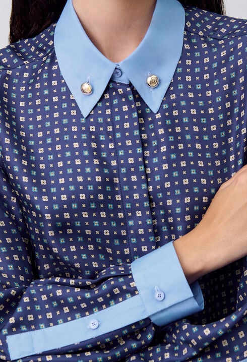 Silk Printed Shirt