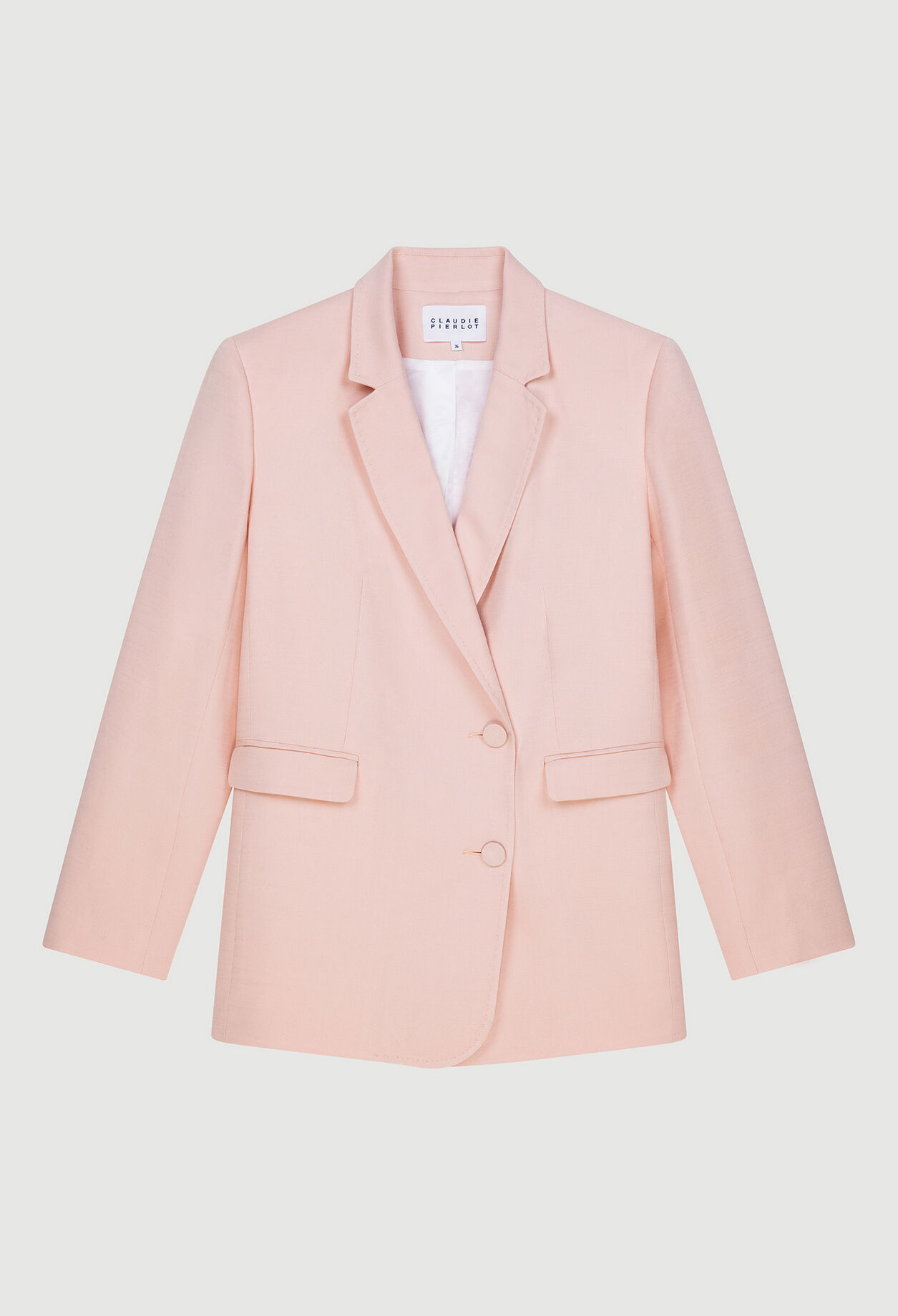 Rosa Anzugjacke