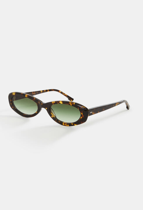 Ovale Sonnenbrille 