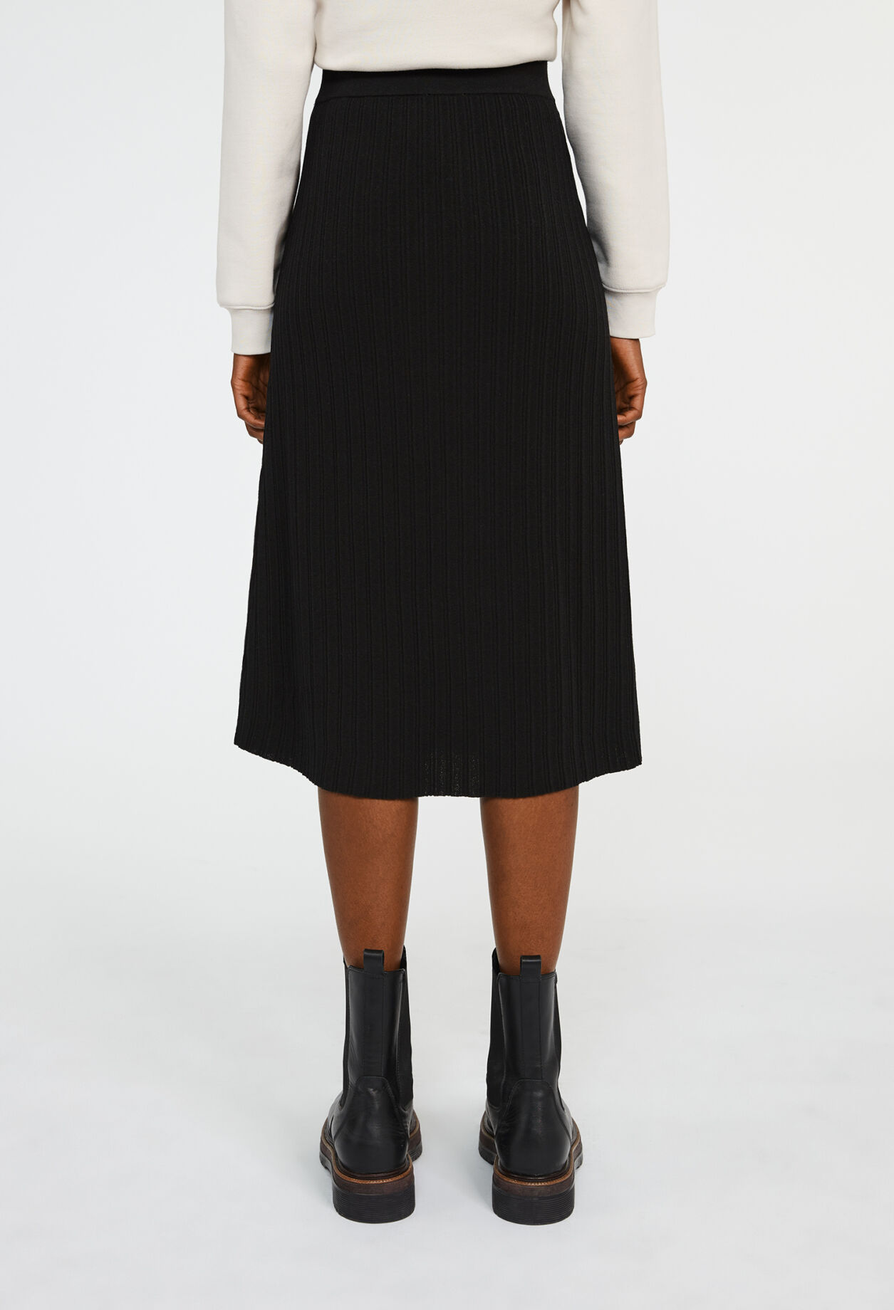 Jupe longue maille
