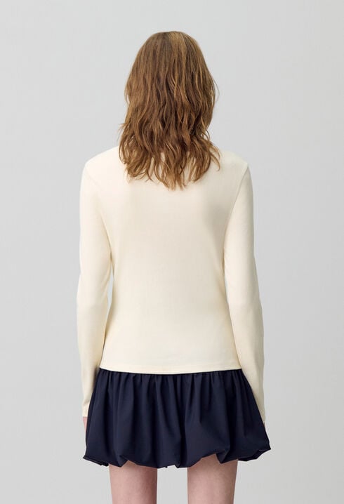 Set t-shirt cardigan coton