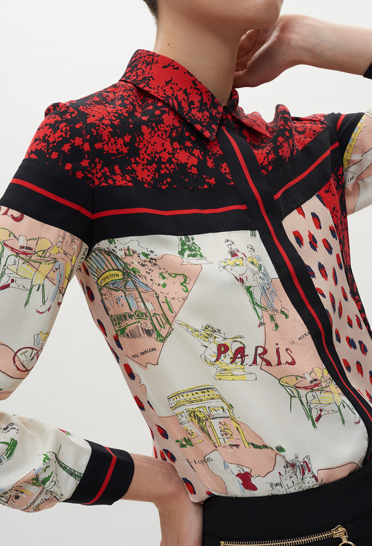 Chemise patchwork