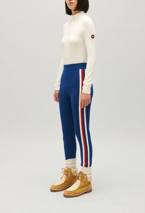 Woven leggings