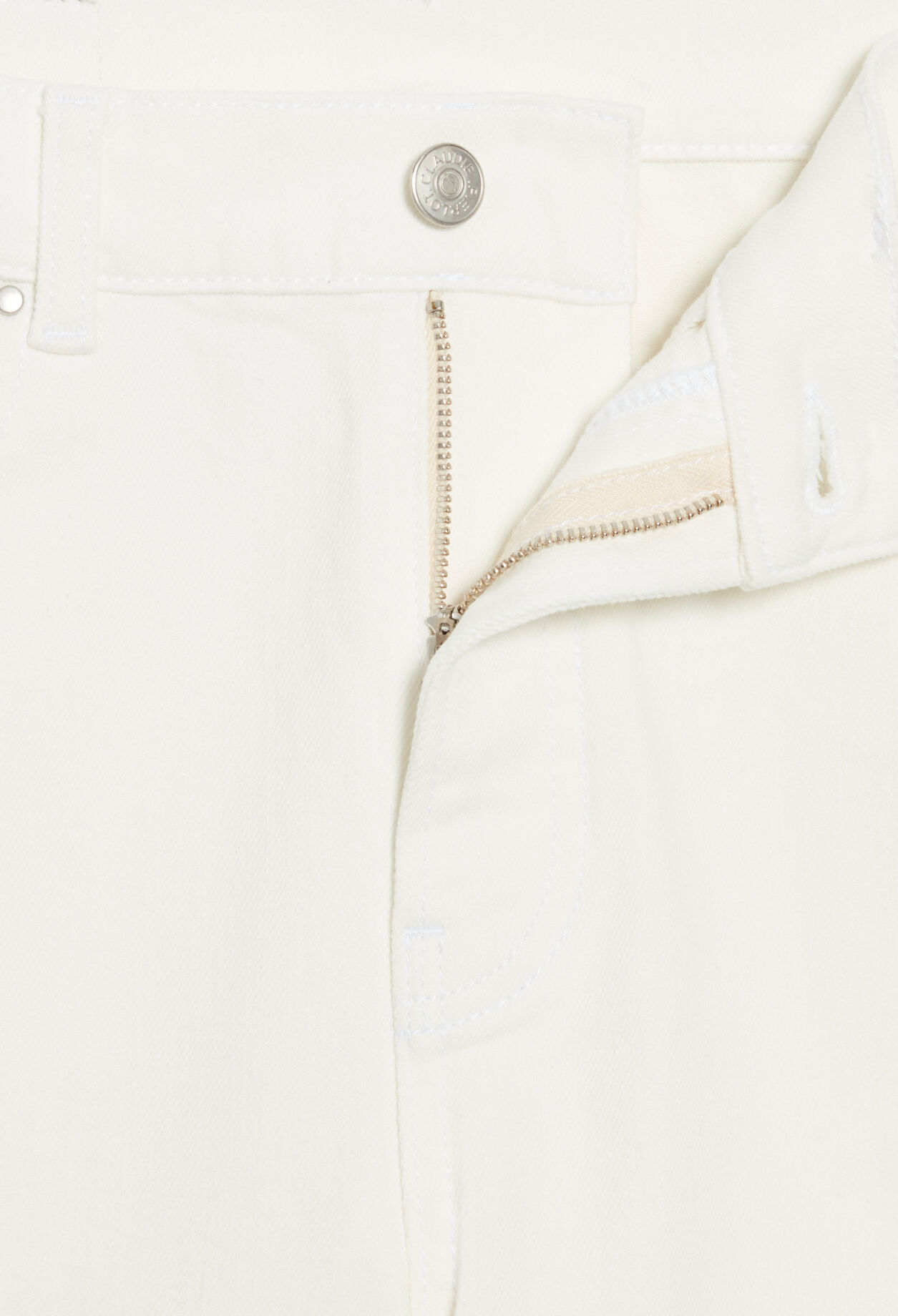 Jeans Toto Slim 7/8 Ecru