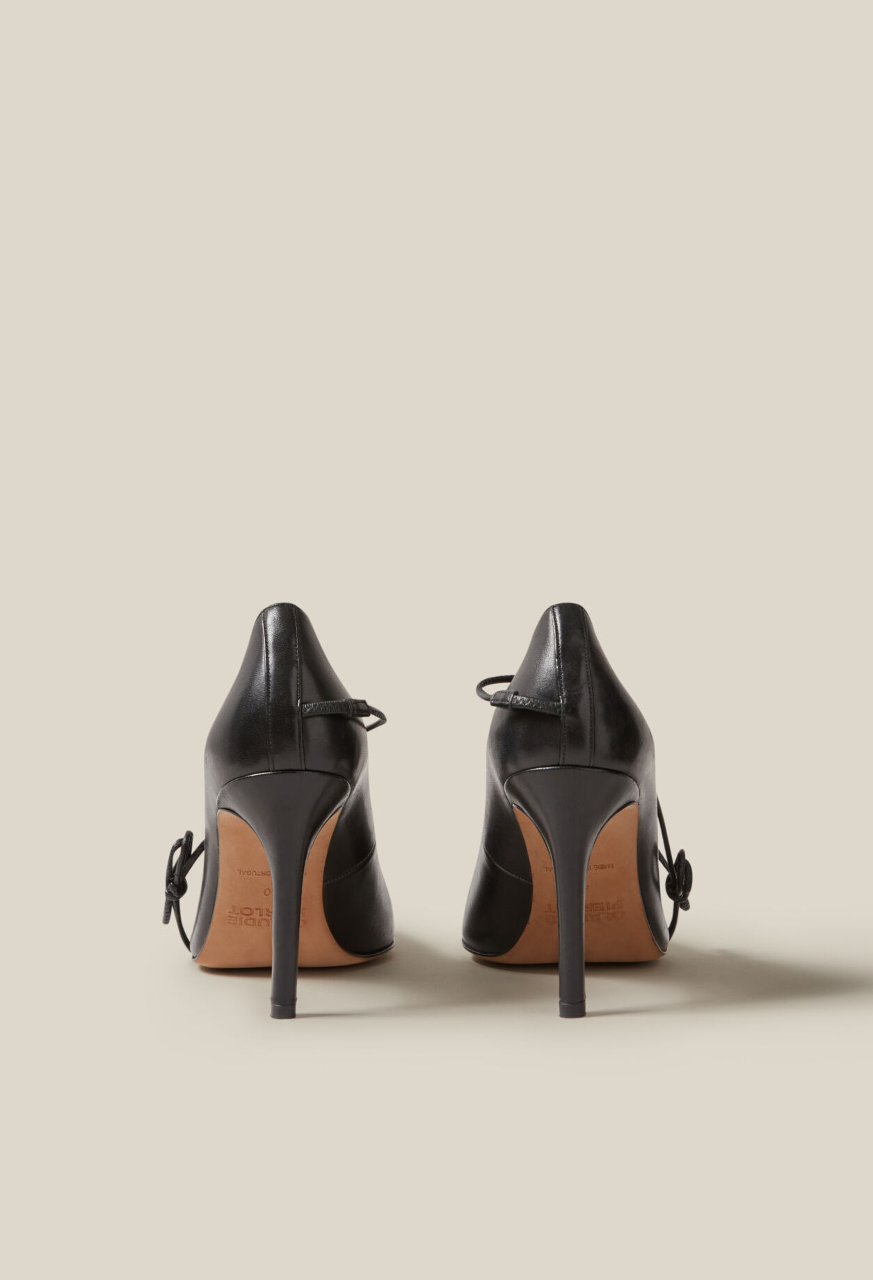 Escarpins cuir noir