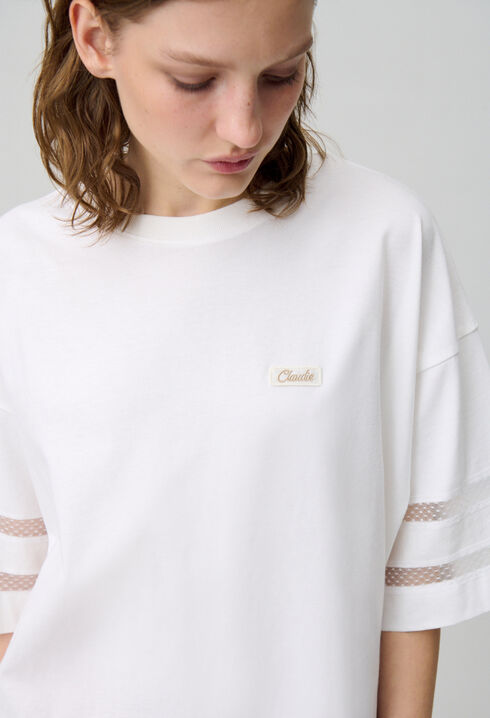 T-shirt coton oversize