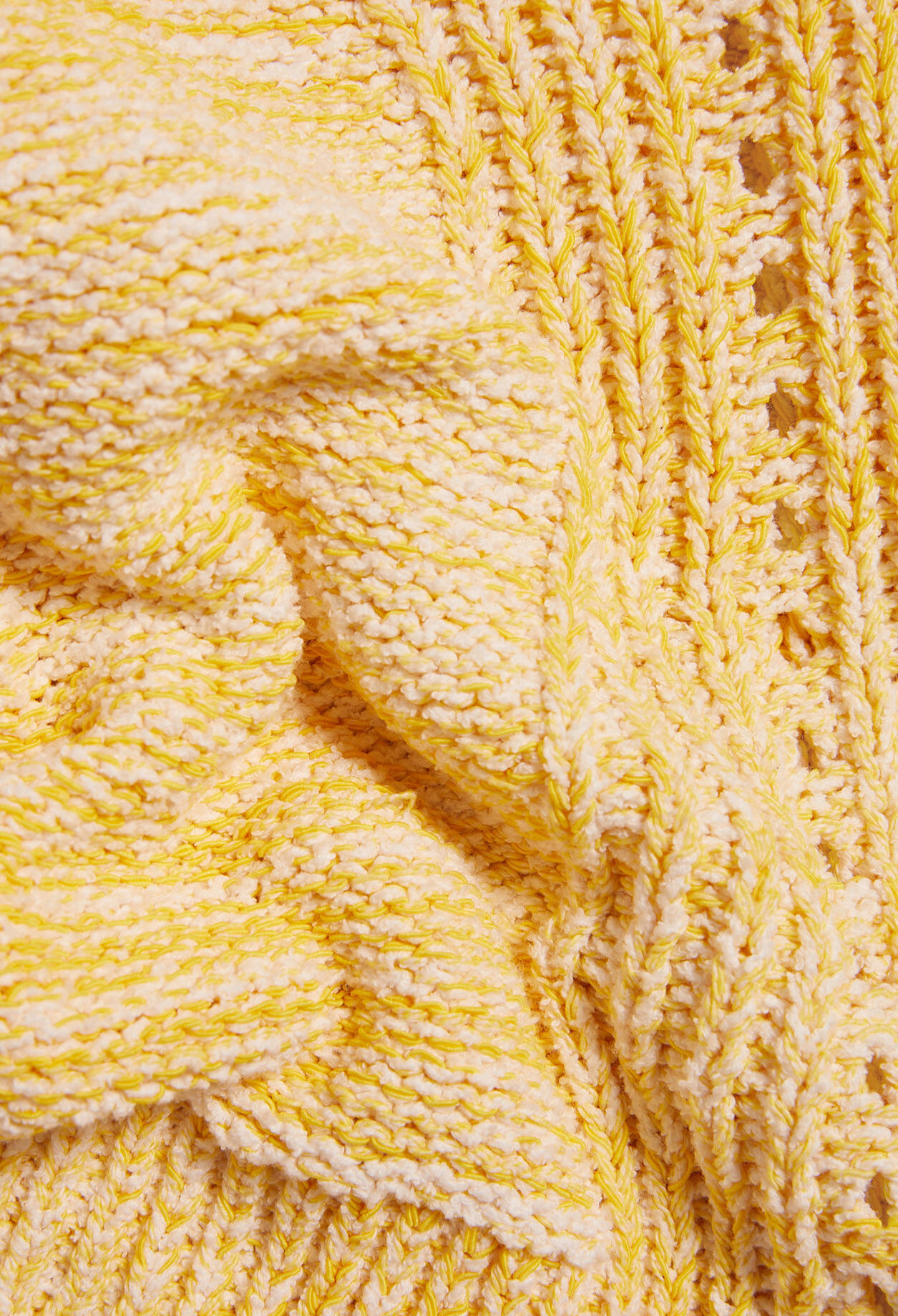 Openwork pullover