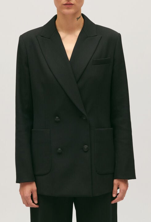 Veste tailleur noire